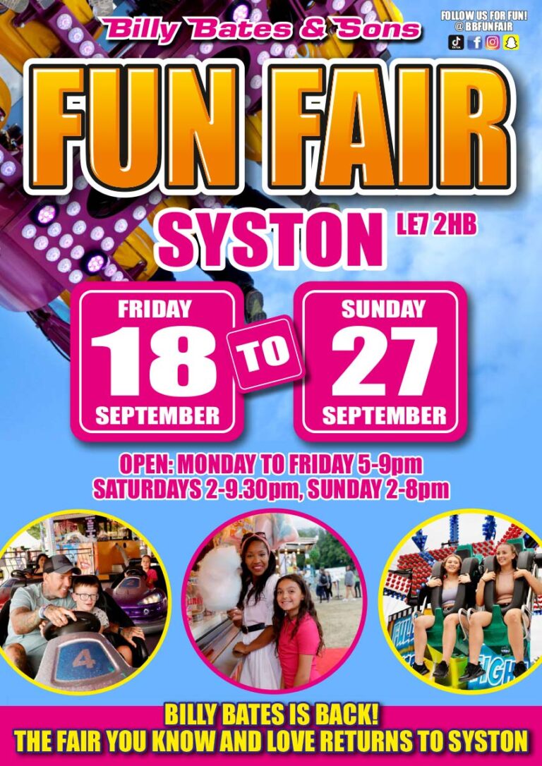 Syston Fair - Billy Bates Funfair